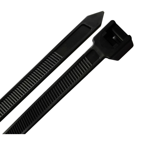 HOME PLUS CABLE TIES 24"" 175# BLK EHD-610-24-BK